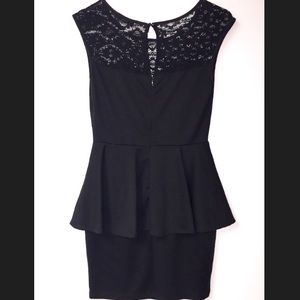 Black Mystic Office Dress